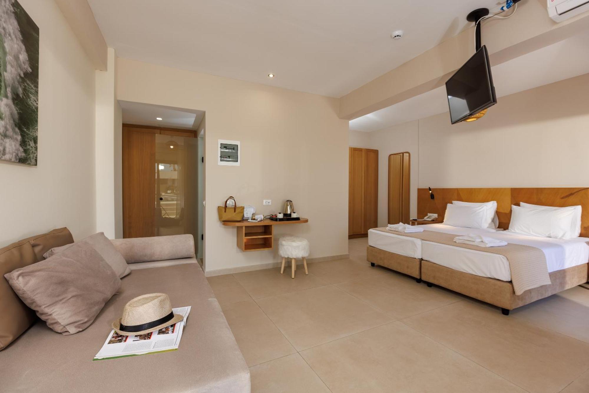 Malia Bay Beach Hotel & Bungalows Mália Exterior foto