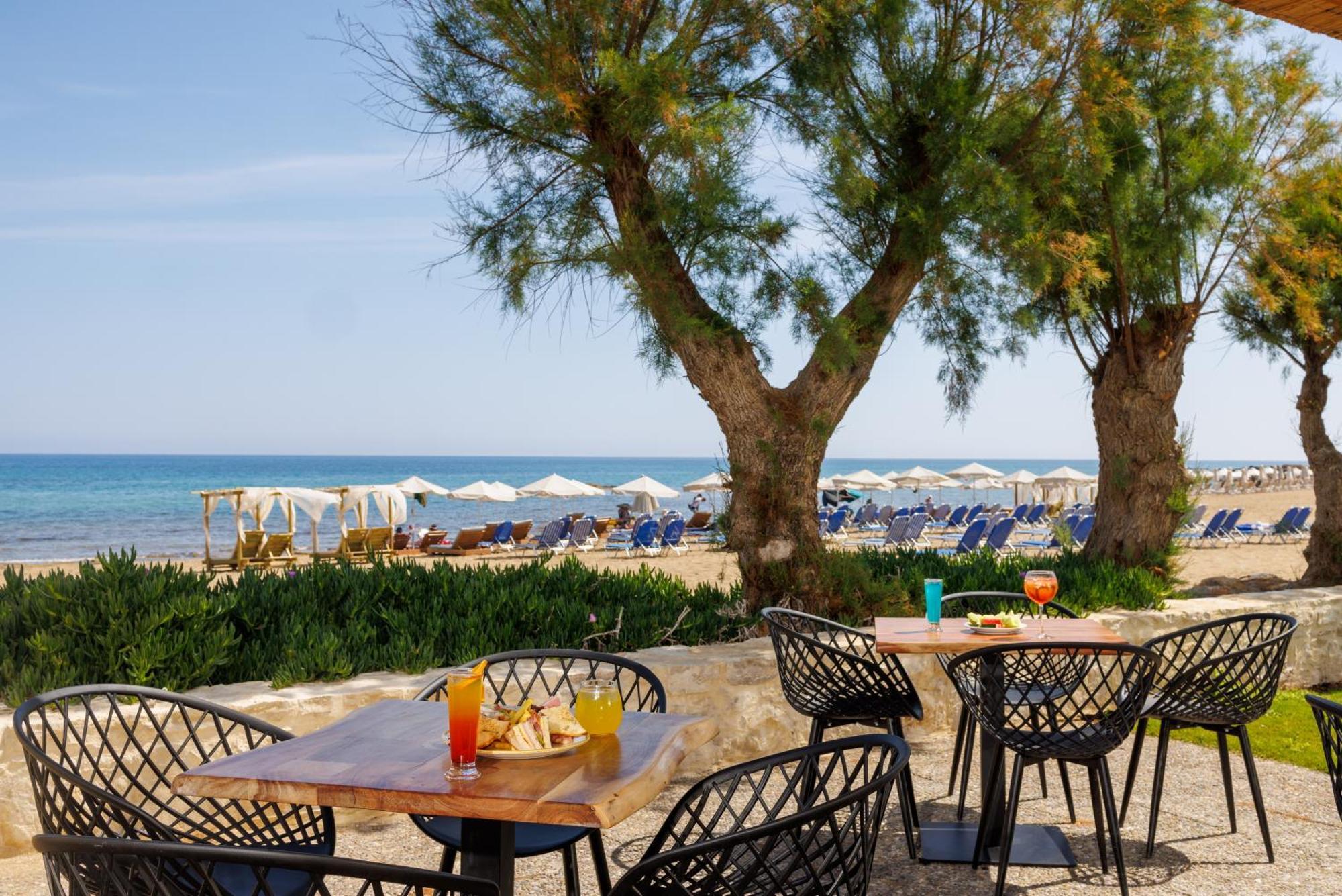 Malia Bay Beach Hotel & Bungalows Mália Exterior foto