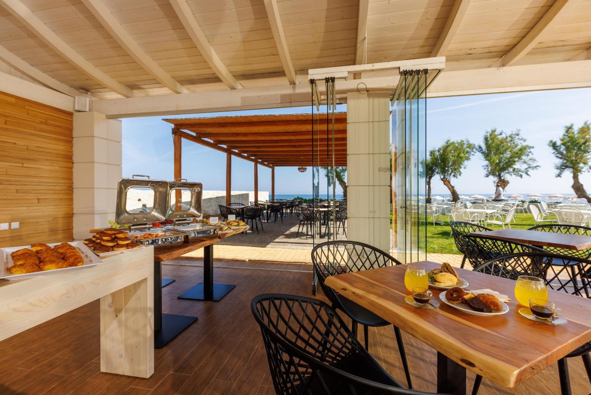 Malia Bay Beach Hotel & Bungalows Mália Exterior foto