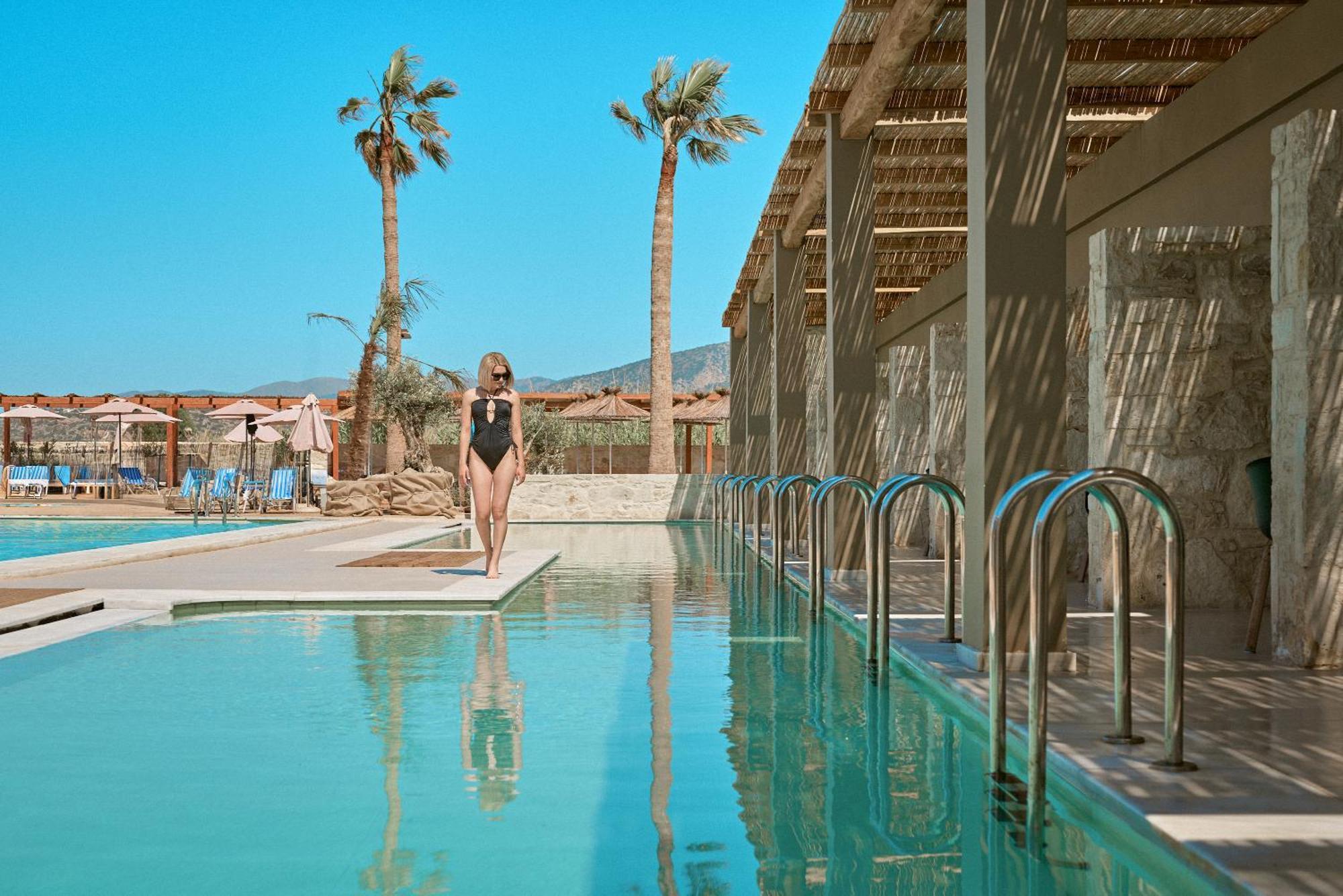Malia Bay Beach Hotel & Bungalows Mália Exterior foto