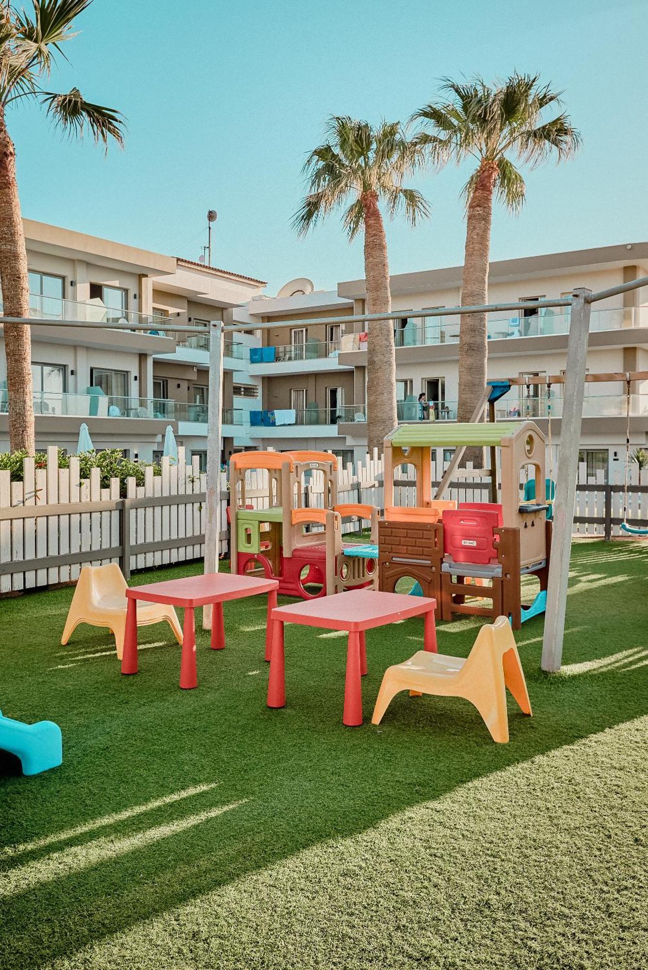 Malia Bay Beach Hotel & Bungalows Mália Exterior foto